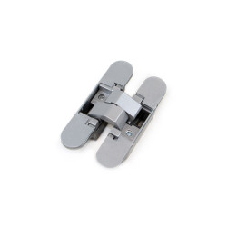 Charnière invisible pour portes., 80 Kg, Peint en aluminium - EMUCA