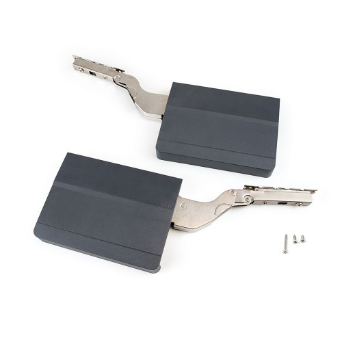 compas pour portes relevables Agile, 3200 - 9000, Plastique gris antracite - EMUCA