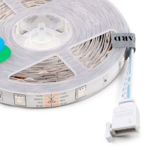 Kit de bande LED RGB Octans avec télécommande et contrôle WIFI via APP (12V DC) - EMUCA
