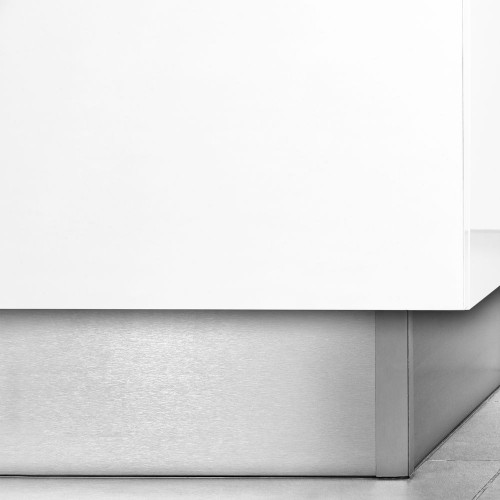 Kit de plinthes de cuisine Plasline avec accessoires union, H 150 mm, Anodisé satiné - EMUCA