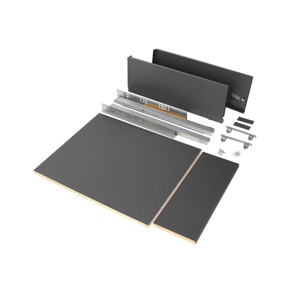 Kit de tiroir pour cuisine/salle de bain Vertex - 178 mm - panneaux inclus
