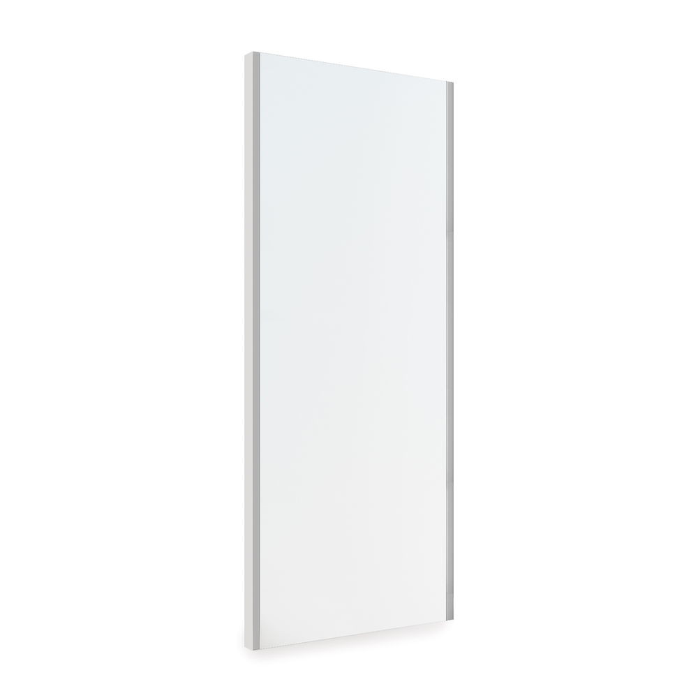 Emuca miroir extractible pour l'intérieur de l'armoire, Peint en aluminium Gris - vue 2