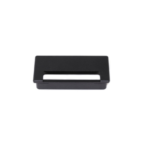 Lot de 5 passes-câbles pour table Plasquare 1, Plastique noir - EMUCA