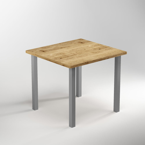Pieds carrés pour table, 50x50mm, Peint en aluminium - EMUCA