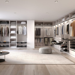 Plateau ou étagère pour placards et commodes Hack, Module 800 mm, Peint en noir texturé - EMUCA