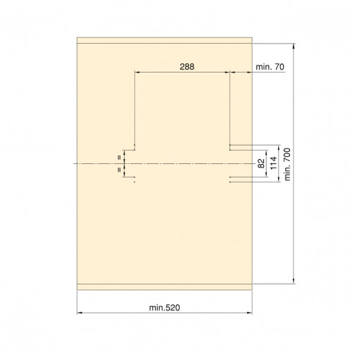 Porte-pantalons double amovible Self pour armoire - EMUCA