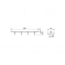 Porte-tasses pour meuble Supra. - EMUCA