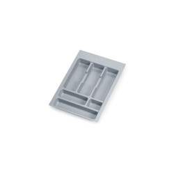 Range-couvert Optima Universal, M40 336x482 mm, Plastique gris de marque EMUCA, référence: B7251500