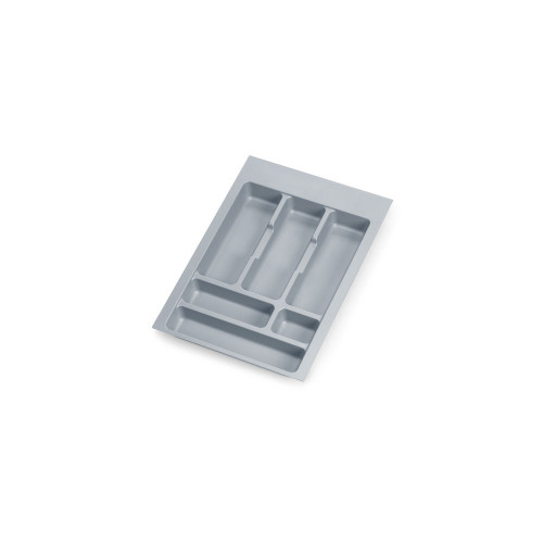 Range-couvert Optima Universal, M40 336x482 mm, Plastique gris - EMUCA