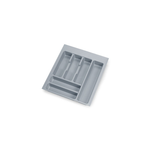 Range-couvert Optima Universal, M45 386x482 mm, Plastique gris - EMUCA