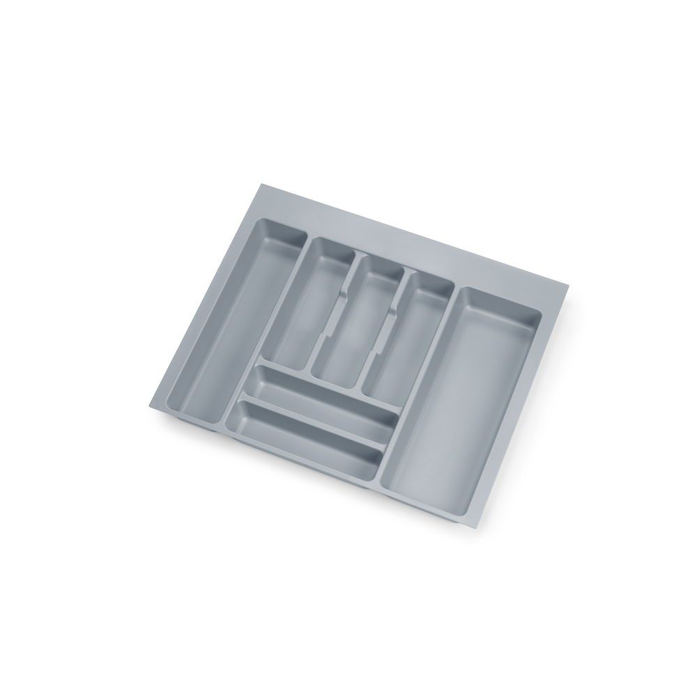 Range-couverts Wham - Boîte De Rangement De Cuisine En Plastique - Couleur Sauge - Dimensions 33x30x5 Cm