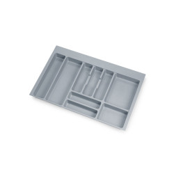 Range-couvert Optima Universal, M80 736x482 mm, Plastique gris de marque EMUCA, référence: B7252100