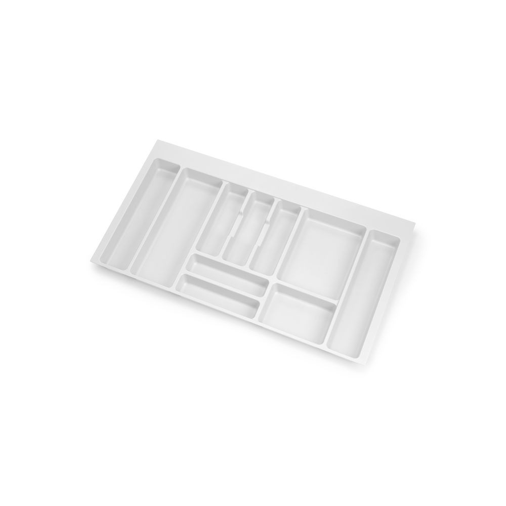 Range-couvert Optima Vertex/Concept 500mm (Panneau 16mm), Module 900 mm, Plastique blanc