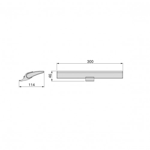 Spot LED pour miroir de salle de bain Aries (AC 230V 50Hz) - EMUCA