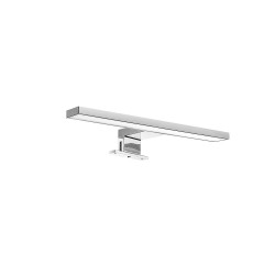 Spot LED pour miroir de salle de bain Virgo (AC 230V 50Hz), A 300 mm, Chromé de marque EMUCA, référence: B7254600