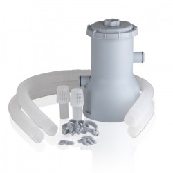 Filtre à cartouche pour piscines à volume d'eau moyen-inférieur - blanc - 2000l/h - 35 W - GRE POOLS