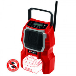 Radio sans fil de chantier – TC-RA 18 Li BT-Solo – Bluetooth – AM/FM – Power X-Change de marque EINHELL , référence: B7269500