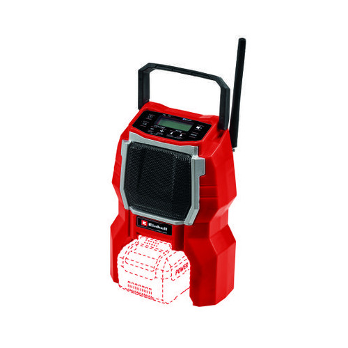 Radio sans fil de chantier – TC-RA 18 Li BT-Solo – Bluetooth – AM/FM – Power X-Change - EINHELL 