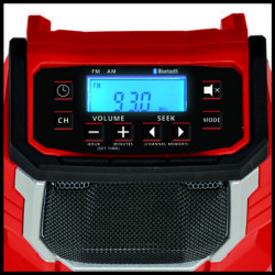 Radio sans fil de chantier – TC-RA 18 Li BT-Solo – Bluetooth – AM/FM – Power X-Change - EINHELL 