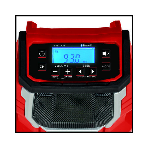 Radio sans fil de chantier – TC-RA 18 Li BT-Solo – Bluetooth – AM/FM – Power X-Change - EINHELL 