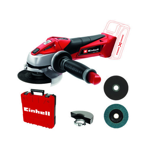 Meuleuse d’angle sans fil – TE-AG 18/115 Li-Solo Acc – 18 V – Ø 115 mm – 8500 tr/min – profondeur de coupe 28 mm - EINHELL 