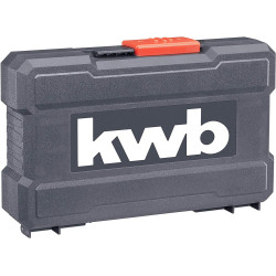 Coffret de forets/embouts  pour Perceuse Visseuse sans fil - 39 pièces - KWB by Einhell