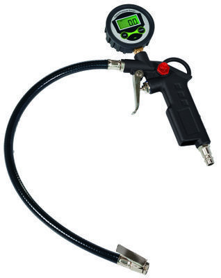 Einhell Jauge de pression des pneus numérique 0,277 kg - 13 bar - Longueur du tuyau 40 cm - vue 5