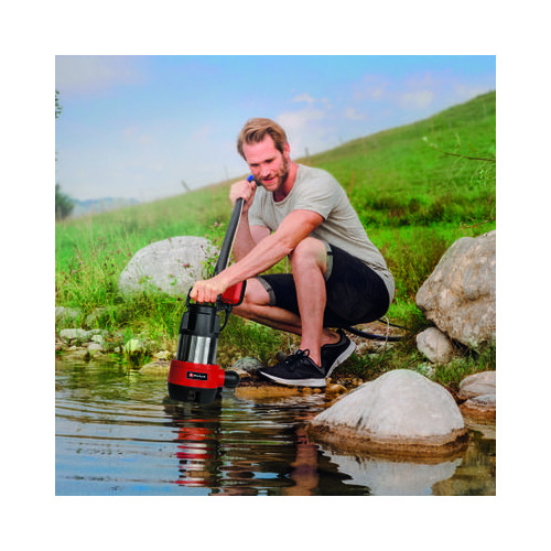 Pompe d’évacuation pour eau chargée – GC-DP 9040 N – 900 W – 22 000 L/h – particules 40 mm - EINHELL 