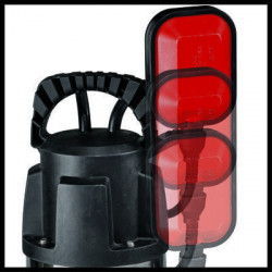 Pompe d’évacuation pour eau chargée – GC-DP 9040 N – 900 W – 22 000 L/h – particules 40 mm - EINHELL 