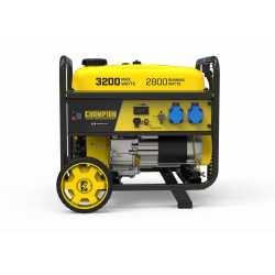 Groupe électrogène essence - 3200 W - 224cc - 8 x 63 x 52 cm - Champion Power Equipment