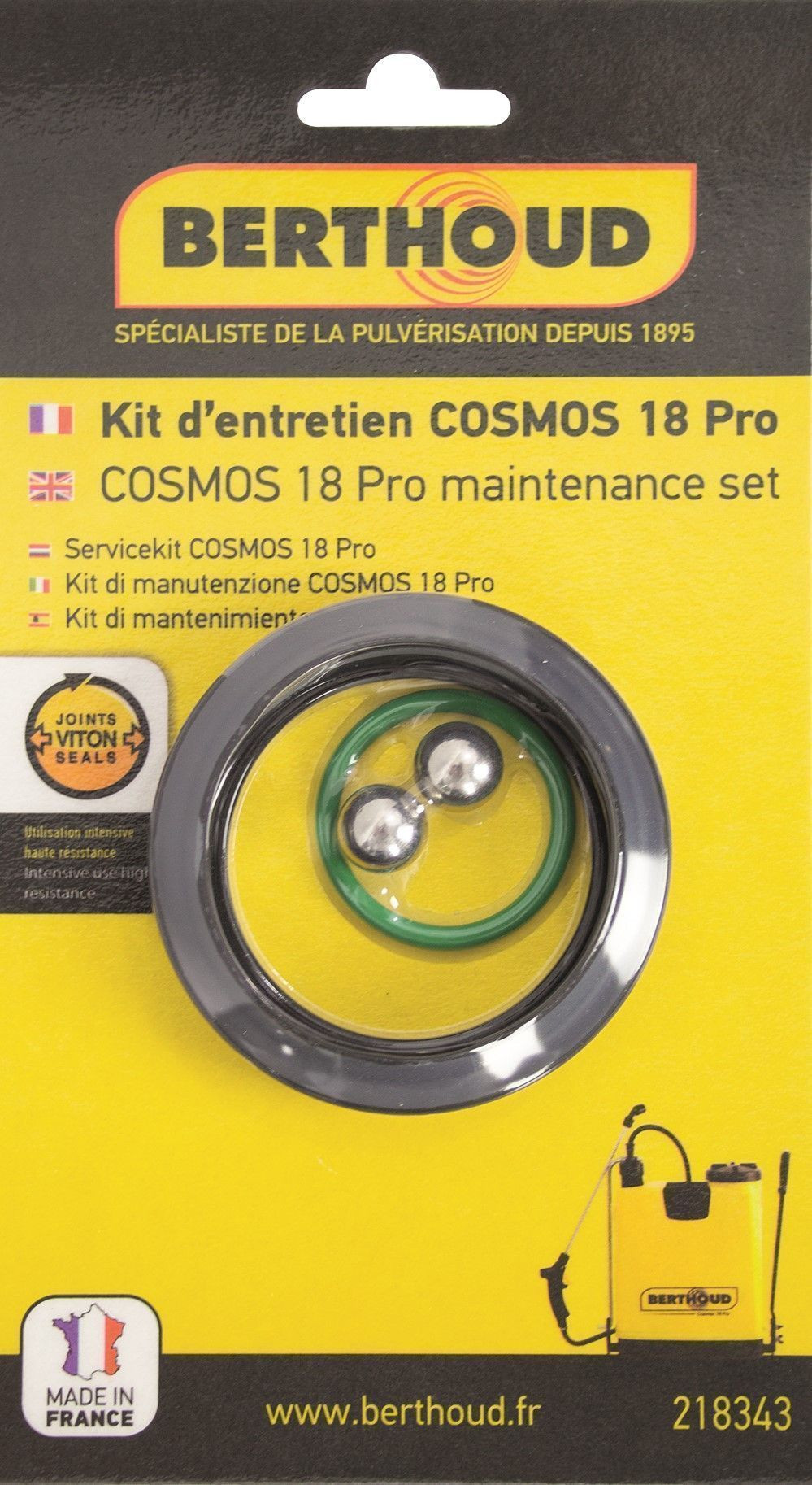 Kit d'entretien COSMOS 18 Pro