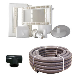 Piscine ovale enterrée 5,00m x 3,00m x H: 1,50m - Filtration à sable - GRE POOLS