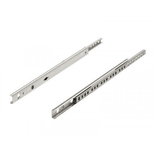 Coulisse de tiroir à billes - KA1730/400 - sortie partielle - L. 249mm - prévue pour 250 à 410mm - HETTICH
