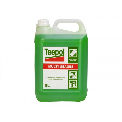 Nettoyant liquide multisurface TEEPOL Universel 5L - TEEPOL