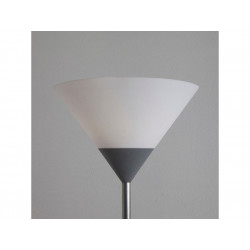 Lampadaire Droit, Essentiel Métal Graphite Basic - Centrale Brico