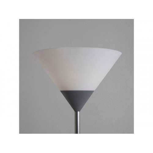 Lampadaire Droit, Essentiel Métal Graphite Basic - Centrale Brico