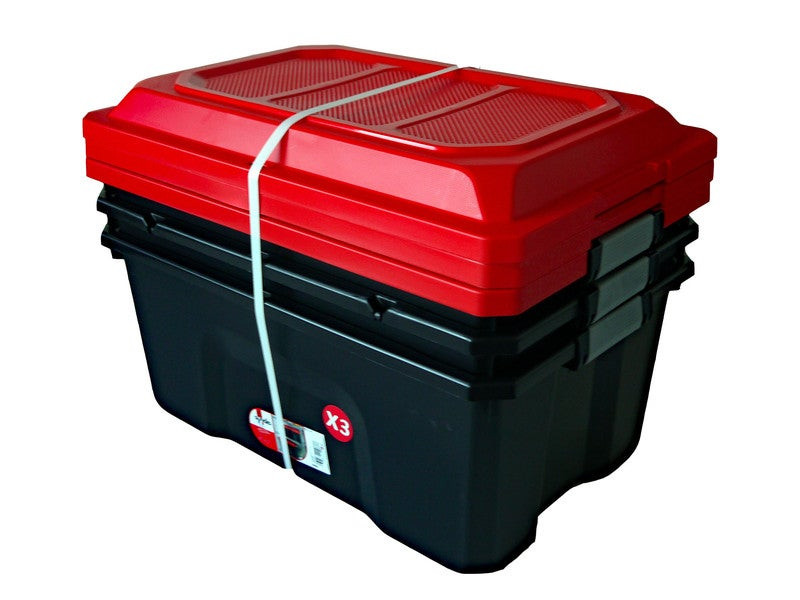 Malle De Rangement Locker Diy X3 Sundis Le Lot De 3 Malles - vue 2