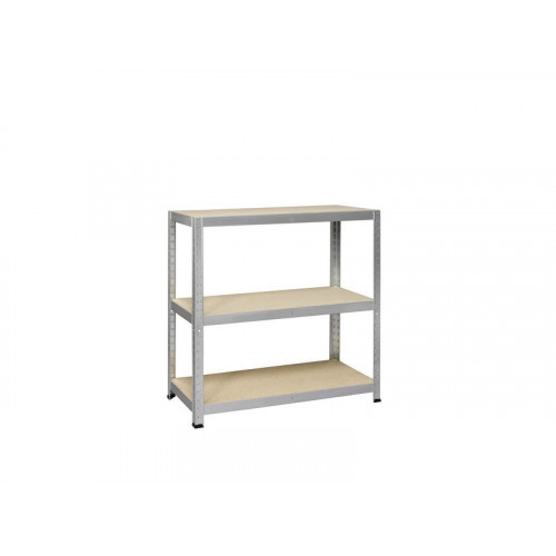 Etagère Métal Strong Table Galvanisé, 3 Tablettes L.45 X H.88 X P.40 Cm - AVASCO