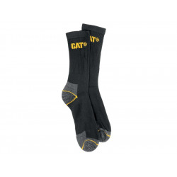 Lot De 3 Paires De Chaussettes De Travail C-123, Noir - CATERPILLAR