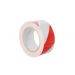 Signalisation En Plastique rouge/blanc - 33m - Novap