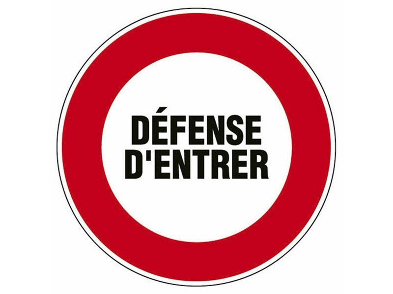 Disque Défense D'Entrer En Plastique - 180 mm
