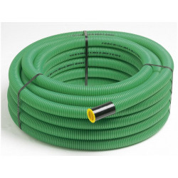 Gaine Pour Réseaux Enterrés Janoflex Vert, Diam.40 Mm, L.25 M - JANOFLEX