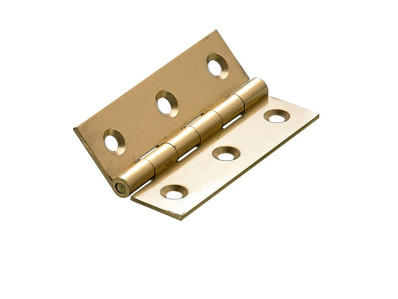 Lot De 2 Paumelles Laiton Pour Meuble Hettich .64 X .40 Mm - vue 2