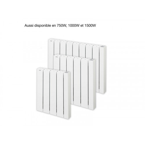 Radiateur électrique connecté à inertie fluide 2000 W Alcantara - ACOVA