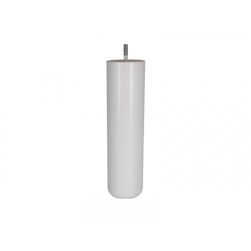 Pied Lit / Sommier Cylindrique 68x250mm - Hêtre Laqué Blanc - Cime