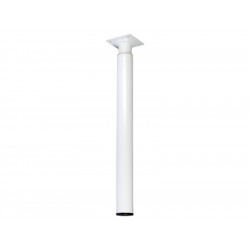 Pied Meuble Cylindrique Réglable Métal Époxy Blanc de marque Cime, référence: B7347100