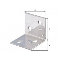 Equerre Large Inox 40X40X40mm - GAH ALBERTS