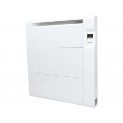 Radiateur électrique à inertie sèche 1000 W HJM Cocoon horizontal blanc - HJM