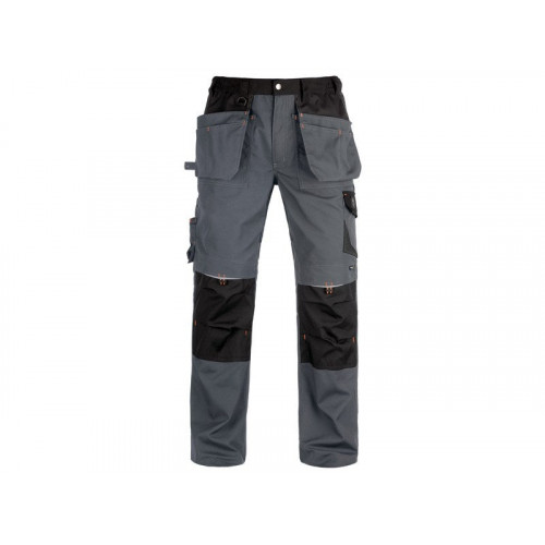 Pantalon De Travail Multipoche Vittoria Pro Gris / Noir Taille L - KAPRIOL