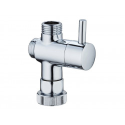 Inverseur Laiton Chromé 15 X 21/15 X 21 Mm de marque Centrale Brico, référence: B7389500